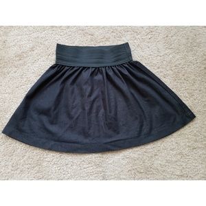 Miley Cyrus & Max Azria black flared skirt